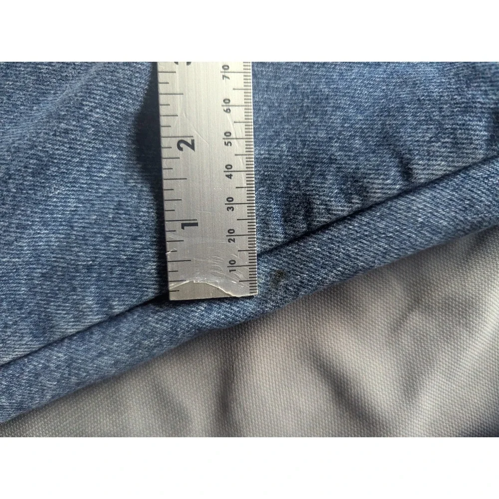 Vintage LL Bean Double L Natural Fit 42X29 Fleece Lined Stonewashed Jeans